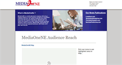 Desktop Screenshot of mediaonene.com